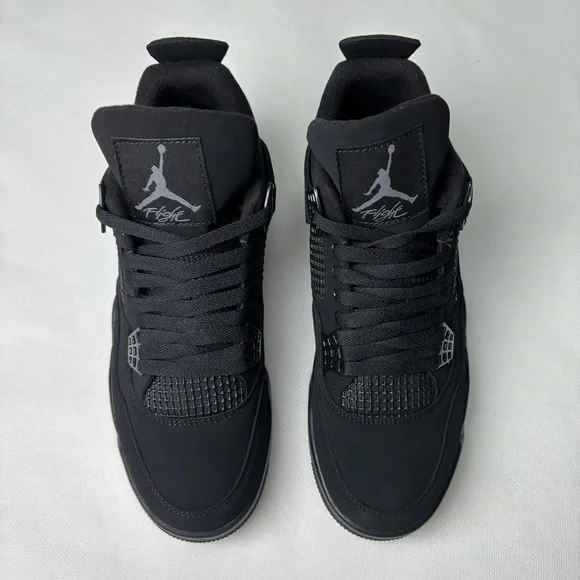 Jordan 4 Retro Black Cat 2020 -Men’s Classic Athletic Sneakers Shoes - Picture 2 of 5
